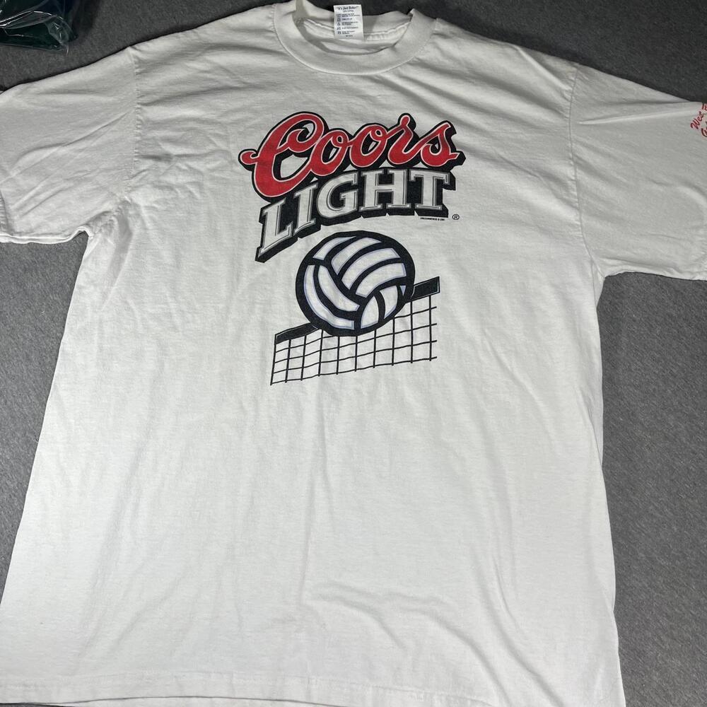 Delta Pro Weight Coors Light Volleyball Men’s Large Graphic T-Shirt